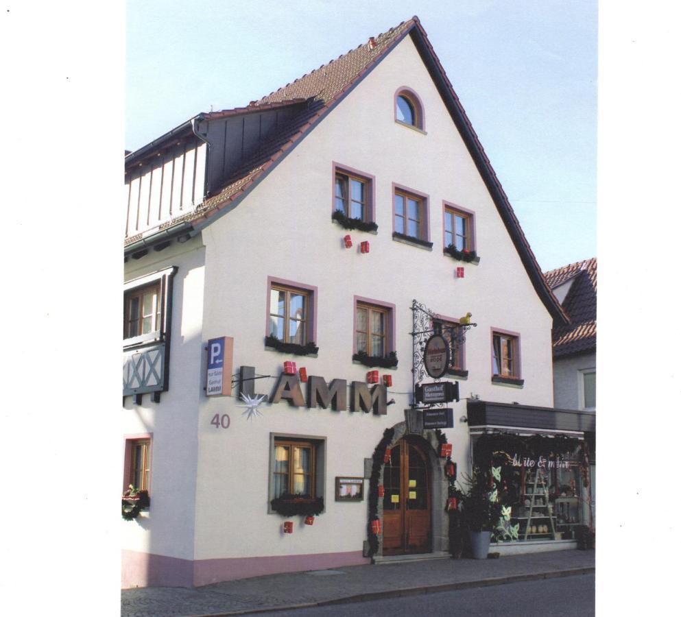 Gasthof Lamm Beilstein  Eksteriør billede